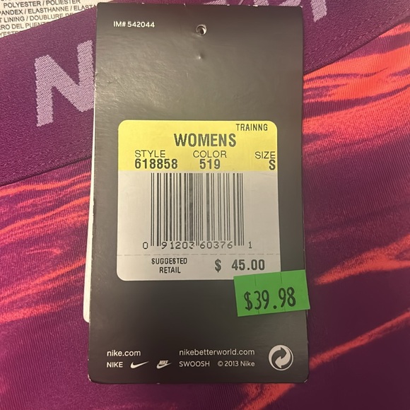 Nike Pro Dri-fit Leggings Women’s Size Small - Picture 9 of 9